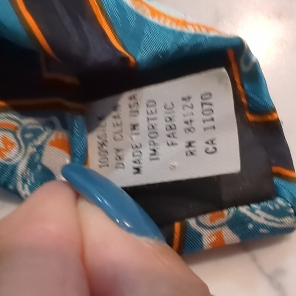 Vintage Used RM Sports Miami Dolphins Tie - Picture 4 of 8